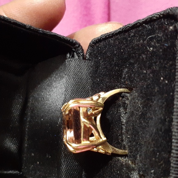 14K yg Emerald cut Ametrine size 6 - Picture 5 of 8